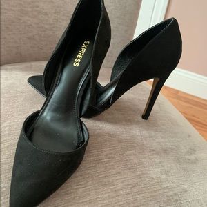 Black Express Heels size 7